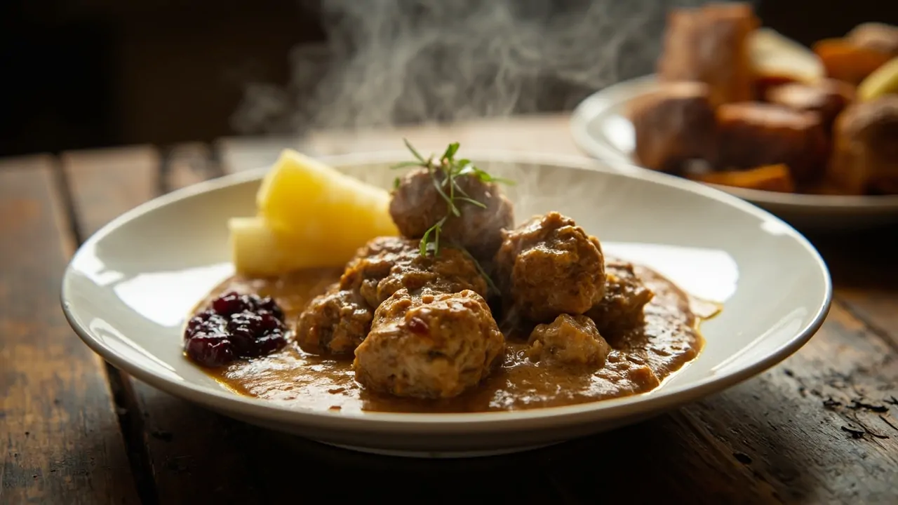 Köttbullar – Albóndigas Suecas Tradicionales