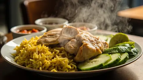 Pollo Hainés Estilo Singapur