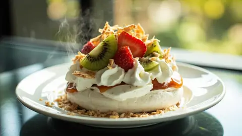 Pavlova Clásica de Nueva Zelanda