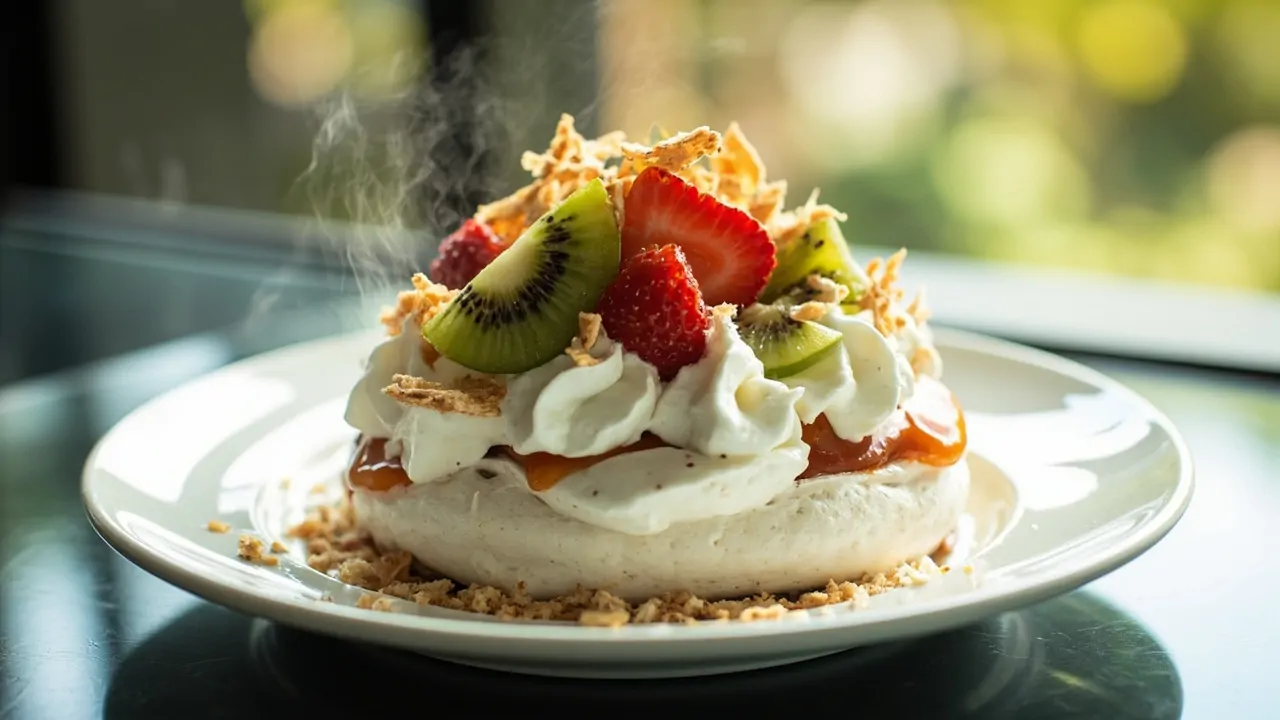 Pavlova Clásica de Nueva Zelanda