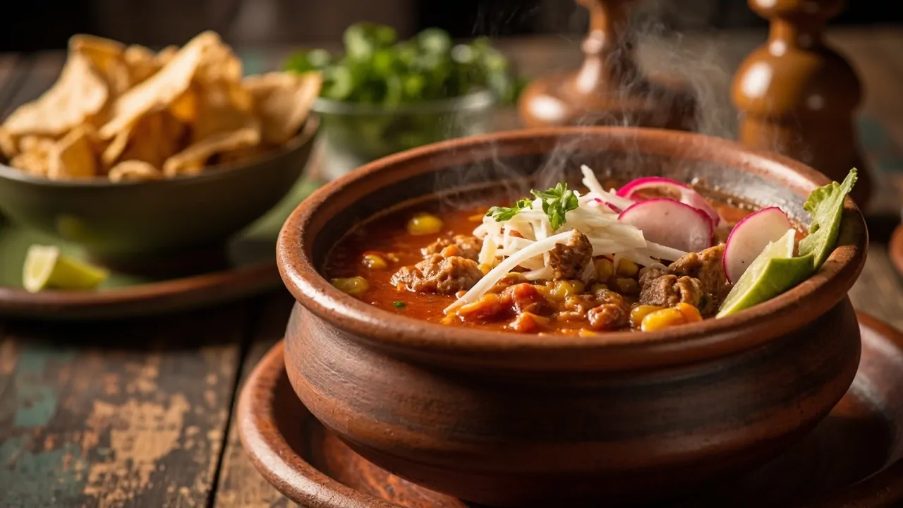 Pozole Rojo Mexicano