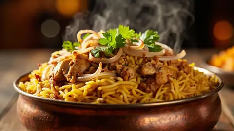 Chicken Biryani Pakistaní