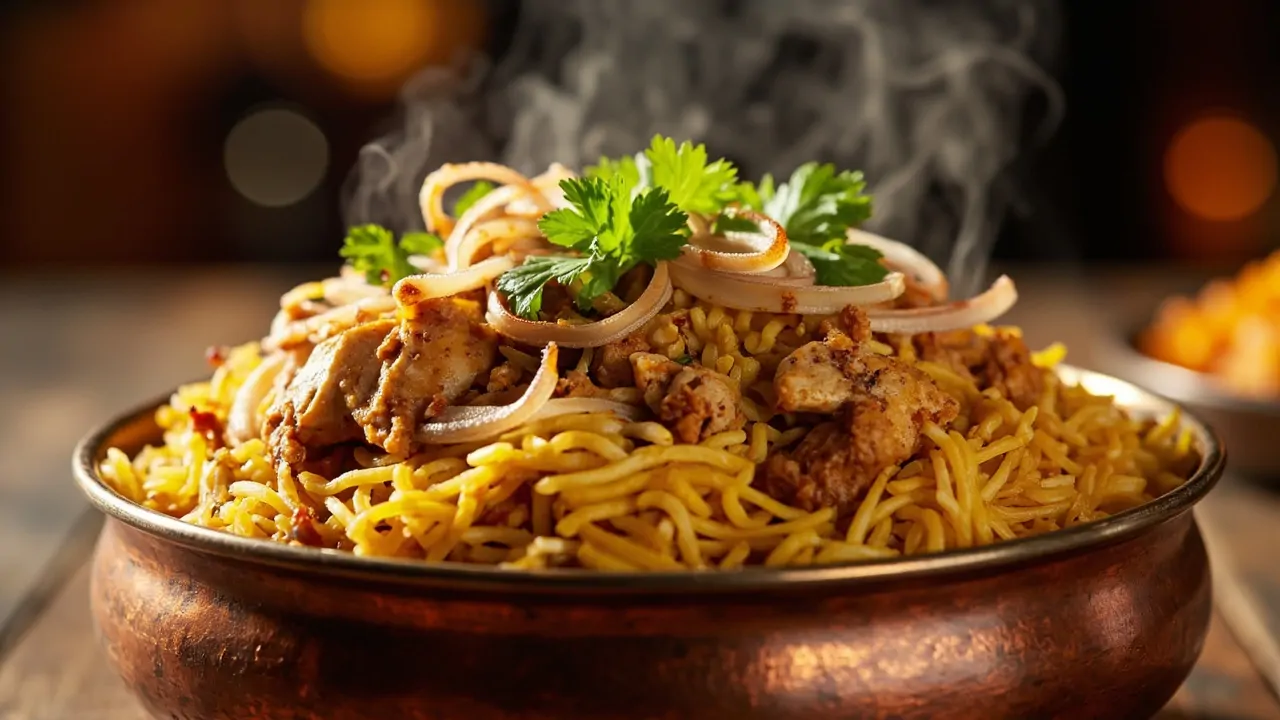 Chicken Biryani Pakistaní