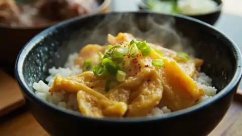 Oyakodon (Bowl de Pollo y Huevo sobre Arroz)