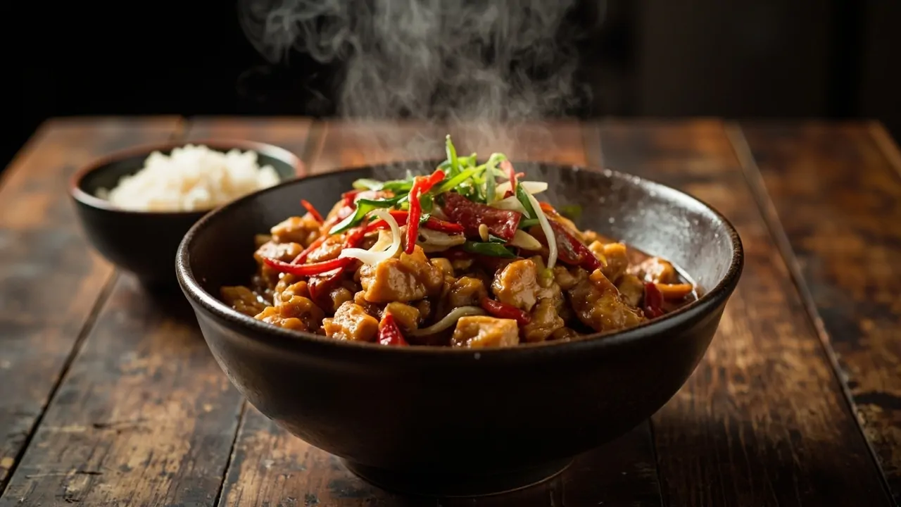 Pollo Kung Pao (Gong Bao Ji Ding)
