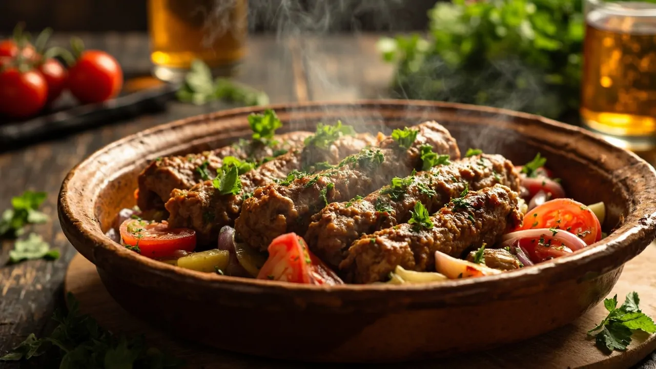 Kafta Bil Saniyeh (Kafta Libanesa al Horno)