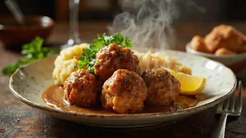 Frikadeller - Danish Pork Meatballs