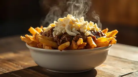 Poutine Quebequense Casera