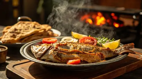 Masgouf (Pescado Carpa a la Brasa Iraquí)