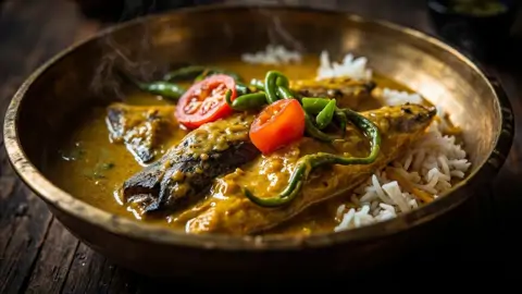 Shorshe Ilish - Hilsa en Salsa de Mostaza
