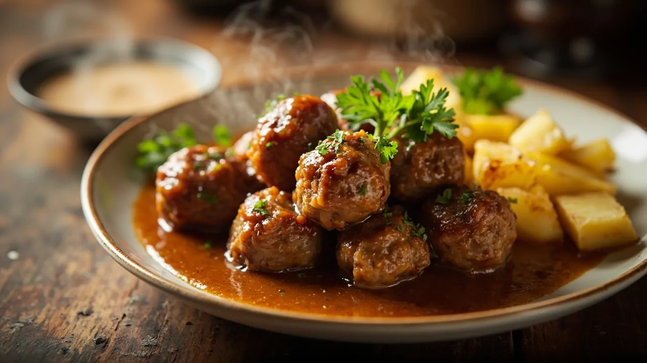Frikadeller (Albóndigas Danesas Caseras)