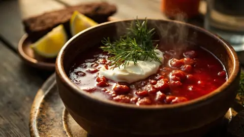 Borscht Ucraniano Tradicional