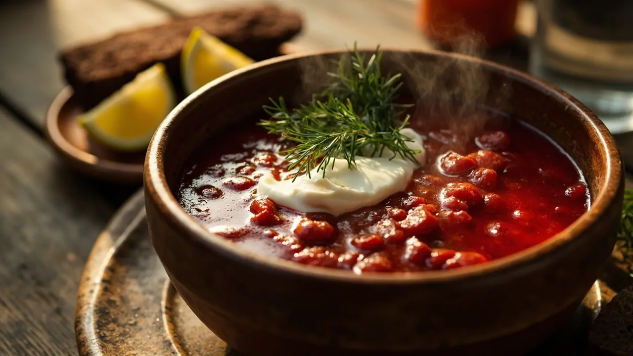 Borscht Ucraniano Tradicional