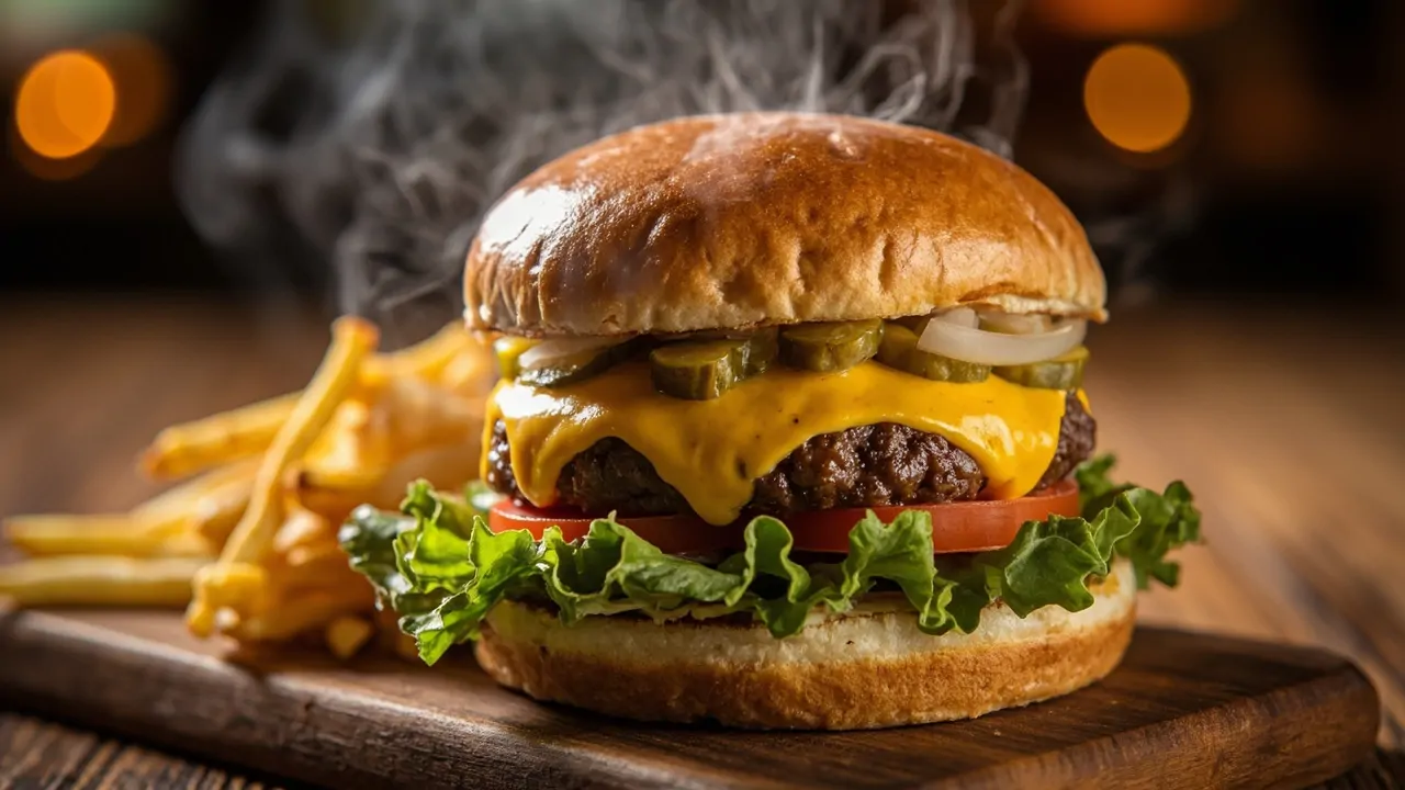 New York Style Cheeseburger