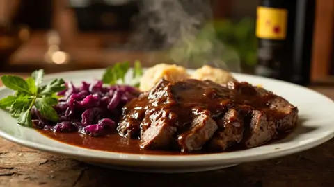 Sauerbraten Asado Alemán