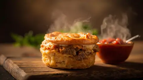 Australian Meat Pie (Pastel de Carne Australiano)