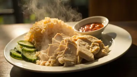 Hainanese Chicken Rice