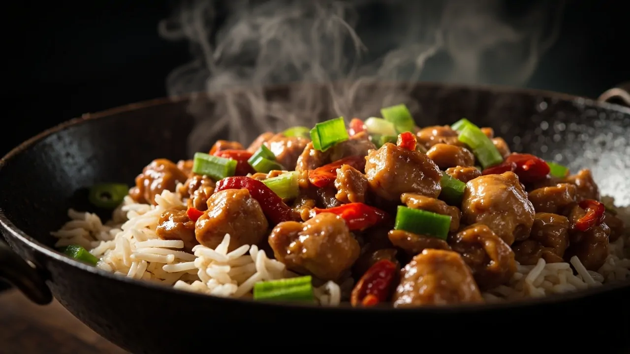 Pollo Kung Pao (Gong Bao Ji Ding)