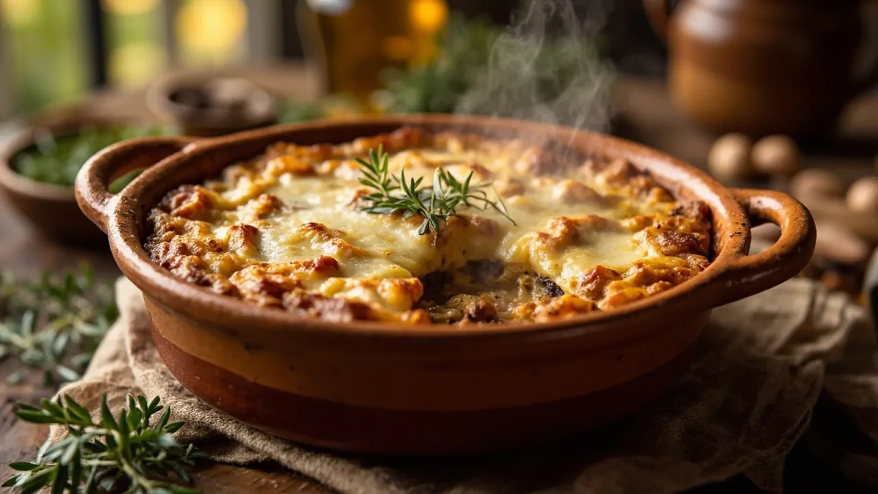 Moussaka griega casera
