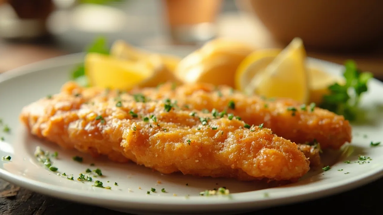 Wiener Schnitzel (Escalope Vienés)