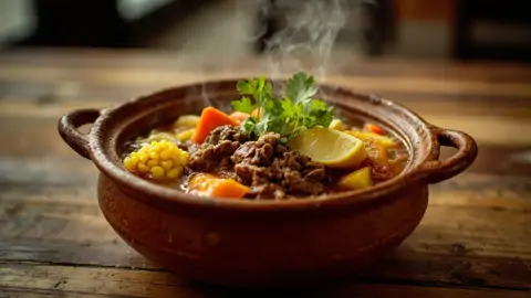 Cazuela de Vacuno Chilena