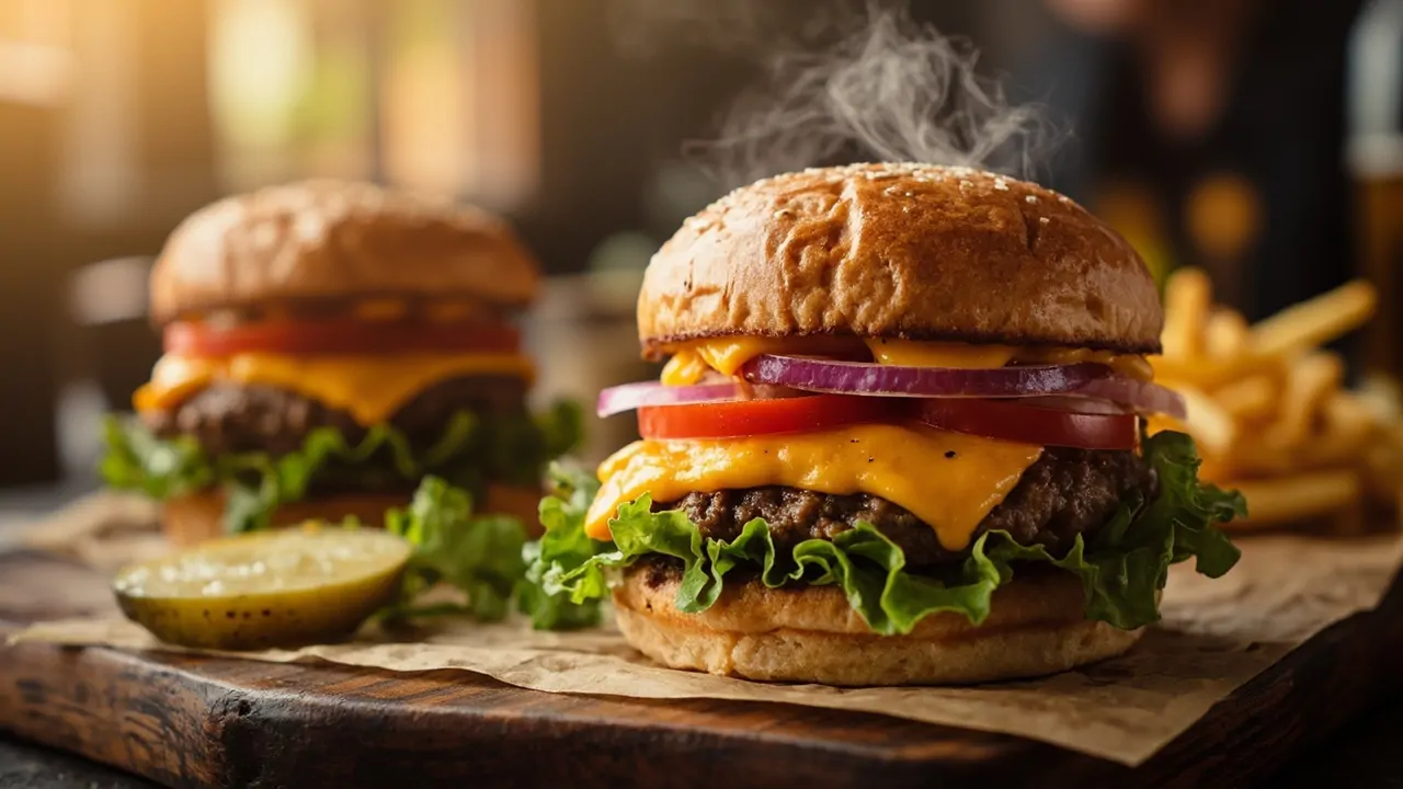Classic American Cheeseburger