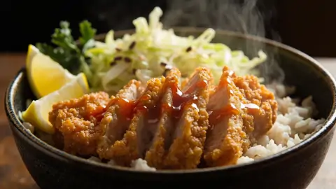 Tonkatsu - Milanesa de cerdo empanizada japonesa
