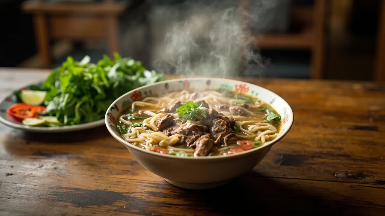 Phở Bò - Sopa tradicional vietnamita de res