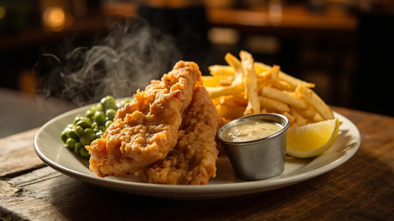 Classic British Fish and Chips
