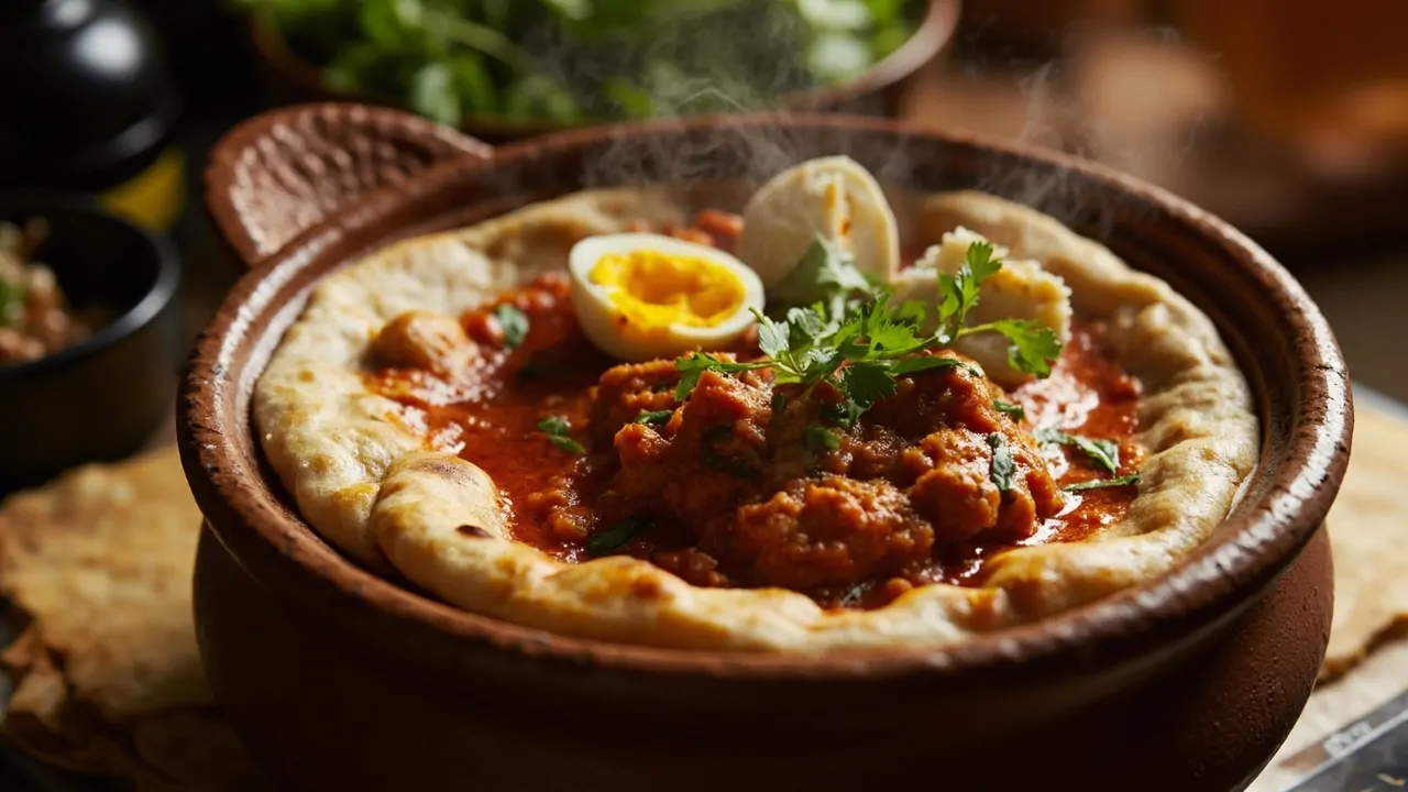 Doro Wat (Estofado etíope de pollo picante)