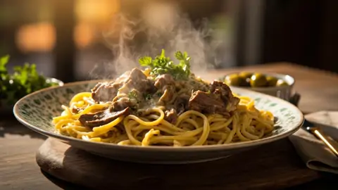 Stroganoff de Res