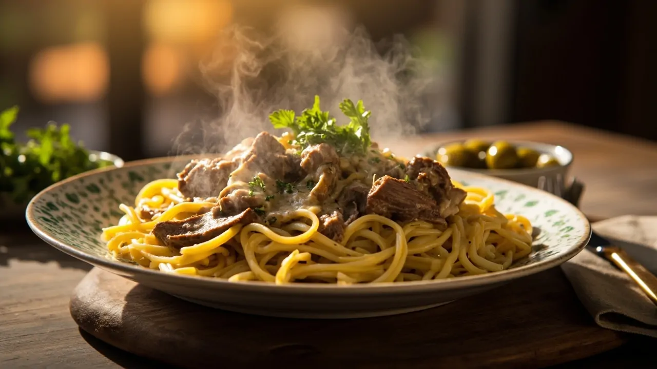 Stroganoff de Res