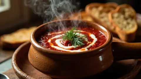 Borscht Ucraniano Tradicional