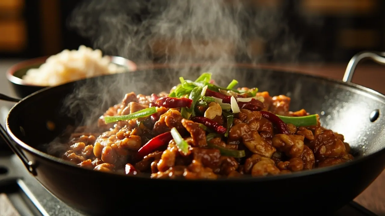 Pollo Kung Pao (Gong Bao Ji Ding)