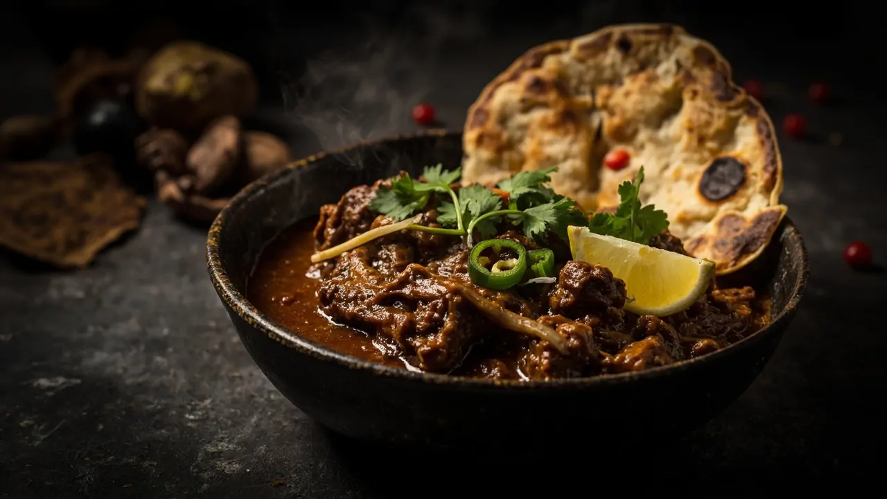 Nihari de Res Pakistaní