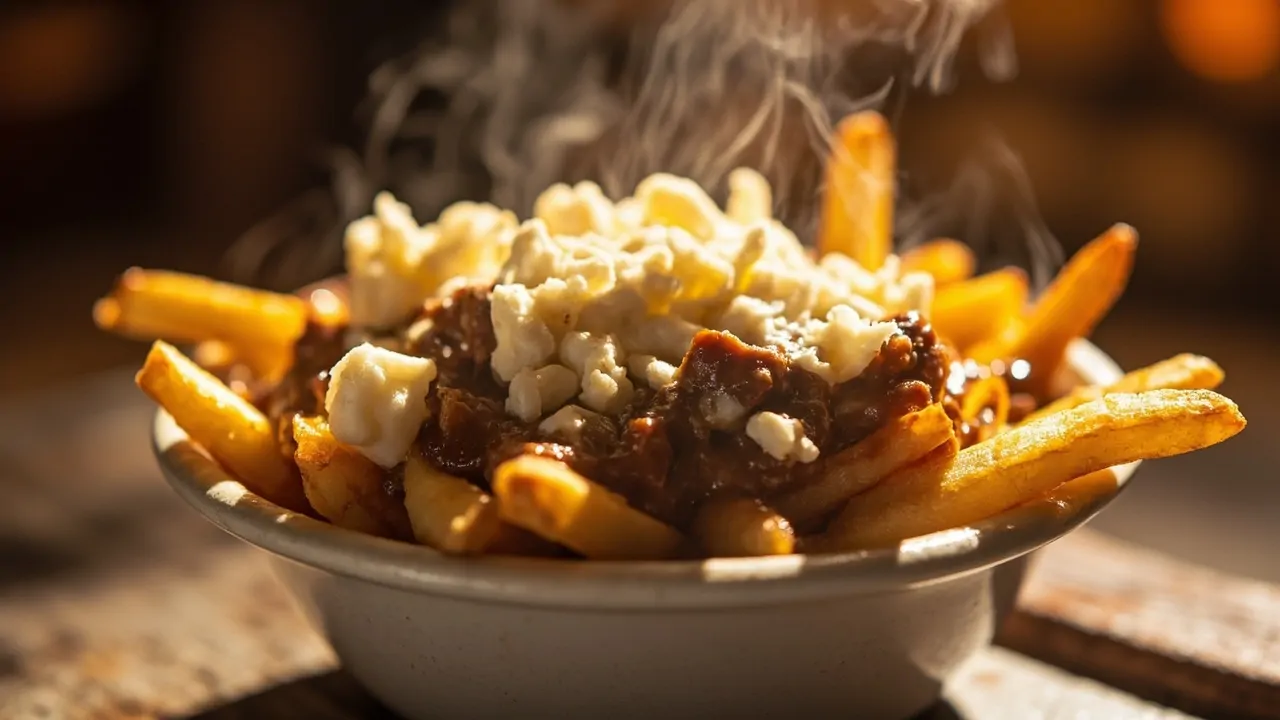 Poutine Tradicional Quebequesa