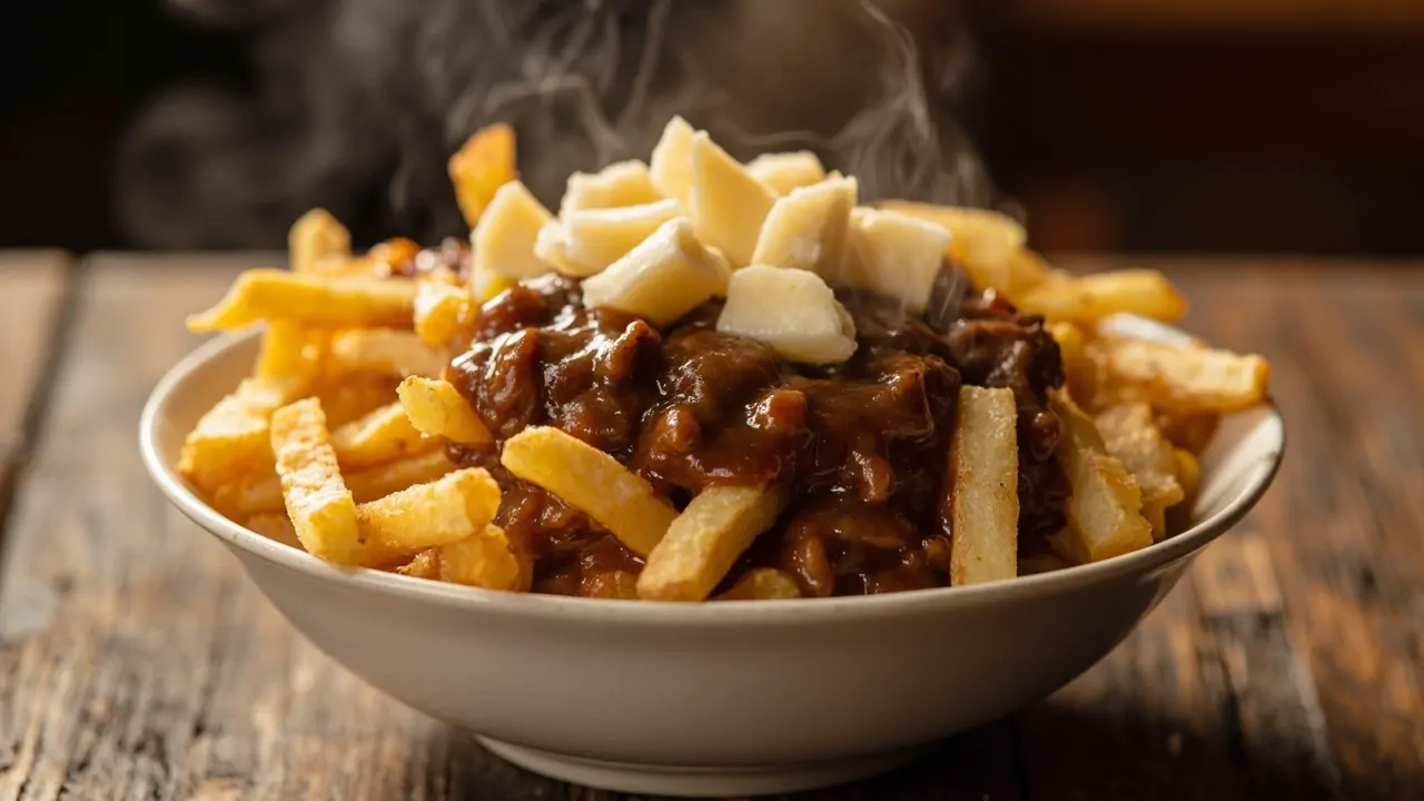 Poutine Clásica Canadiense