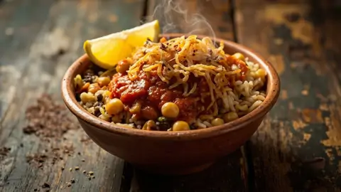 Koshari Egipcio