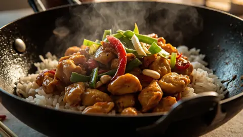 Pollo Kung Pao (Gong Bao Ji Ding)