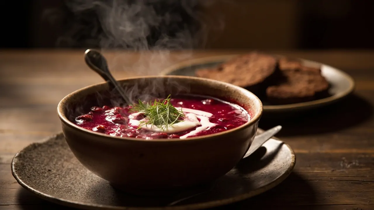 Borscht Ucraniano Tradicional