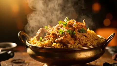 Hyderabadi Chicken Biryani