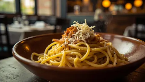 Espaguetis a la Carbonara