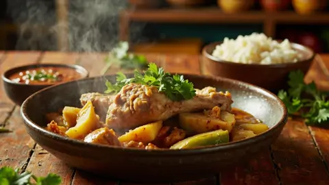 Sancocho de Pollo Colombiano