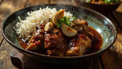 Adobo de Pollo Filipino (Chicken Adobo)
