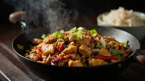 Pollo Kung Pao (Gōng Bǎo Jī Dīng)