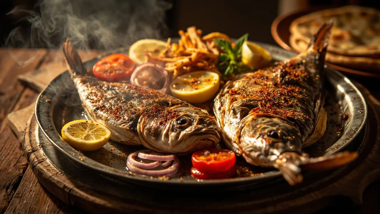 Masgouf - Pescado Asado a la Iraqi