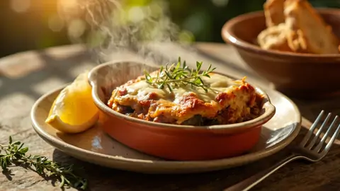 Moussaka griega casera