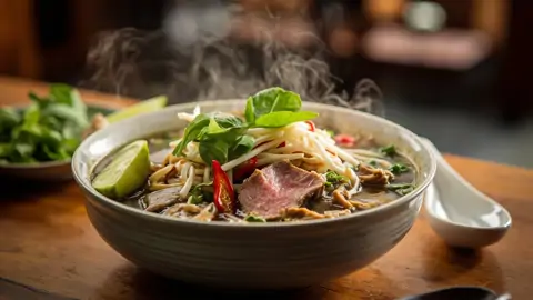 Phở Bò Casero (Sopa Vietnamita de Ternera)