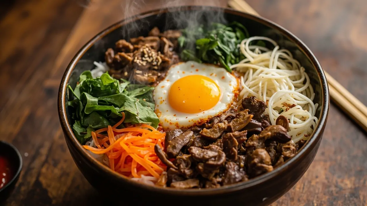 Bibimbap Tradicional Coreano