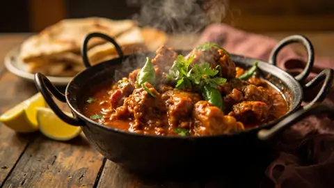 Murgh Karahi (Pollo Karahi pakistaní)